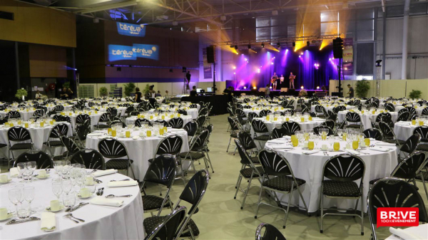Configuration congrés avec soirée à la salle des Trois Provinces